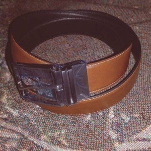 WONDERFUL GIFT-NEW in BOX! NIP SOPONDER Big/Tall Men's Rev'ble Belt, 46-48"